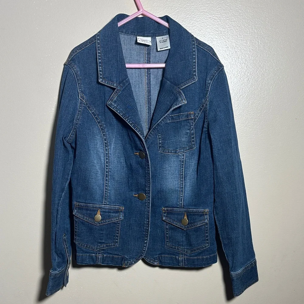 Talbots Kids Girls Denim Jacket | 8